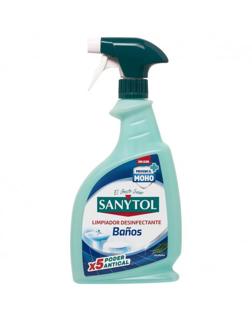 SANYTOL SPRAY LIMPIADOR DESINFECTANTE SANITARIOS BA?OS SANYTOL 750ML 163194