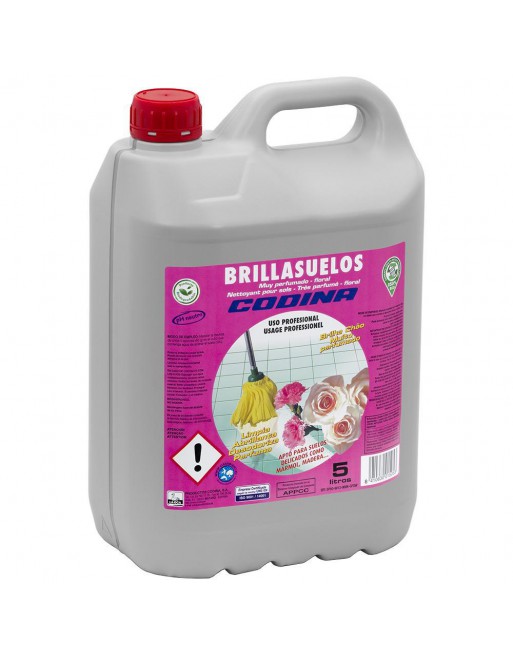 CODINA DETERGENTE LAVAVAJILLAS PARA MAQUINA AGUA DURA 5L FLORAL 1505