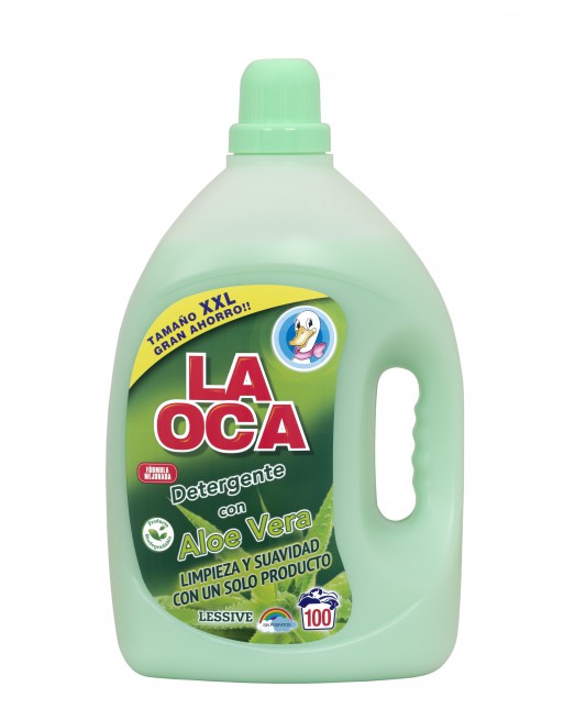 CODINA BOTELLA DETERGENTE LIQUIDO PARA ROPA ALOE VERA 100 DOSIS 6116