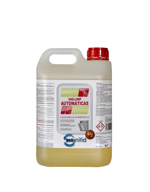 BIONITID DETERGENTE LAVAVAJILLAS VAS LIMPIADOR AUTOMATICO 6KG 204705