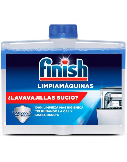 FINISH BOTELLA LIMPIAMAQUINAS LABAVAJILLAS 250ML REGULAR 3248405