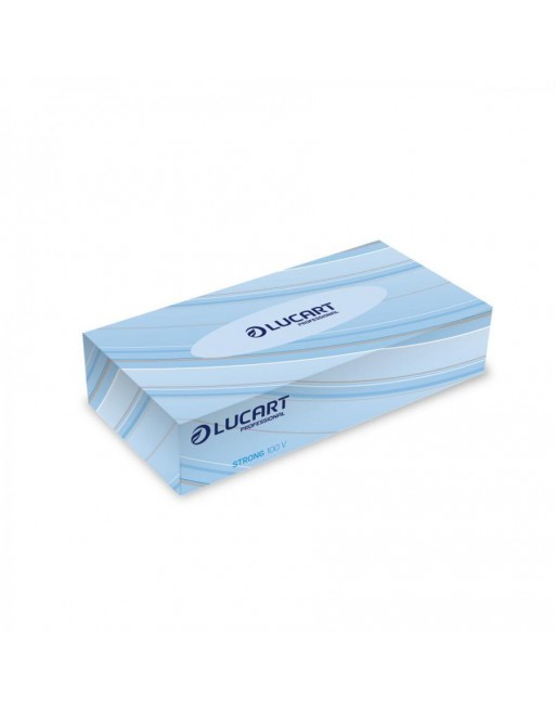 LUCART PA?UELOS FACIALES DE 2 CAPAS TESTADOS DERMATOL?GICAMENTE DE 21X20CM STRONG 100 841030