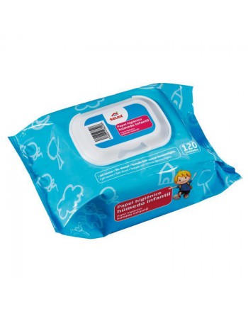 MULTIMARCA PAQUETE 120 TOALLITAS INFANTIL HUMEDA WC SELEX CON TAPA 16829