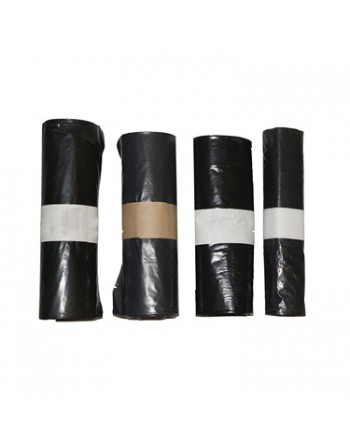 U.QUI PACK DE 20 BOBINAS DE 10 BOLSAS DE BASURA PARA CONTENEDOR GRAN RESISTENCIA COLOR NEGRO 90-110L - 030017.1
