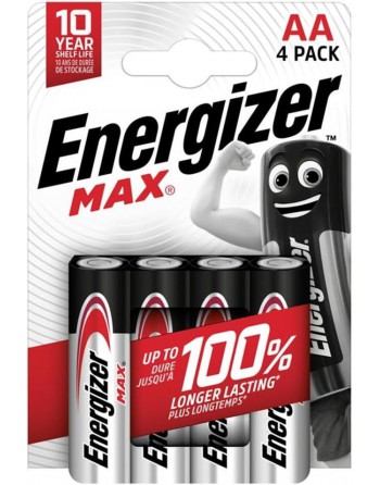 ENERGIZER BL?STER 4 PILAS MAX AA LARGE DURACION - 7638900437645