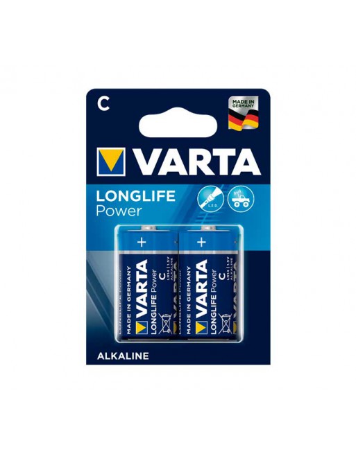 VARTA BLISTER 2 PILAS ALCALINA C / LR14 - 4914121412