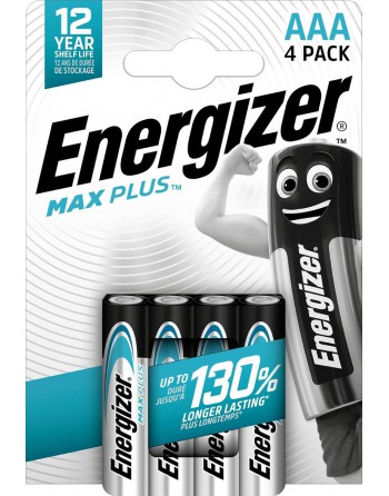 ENERGIZER BLISTER 4 PILAS MAX PLUS AAA 7638900437461