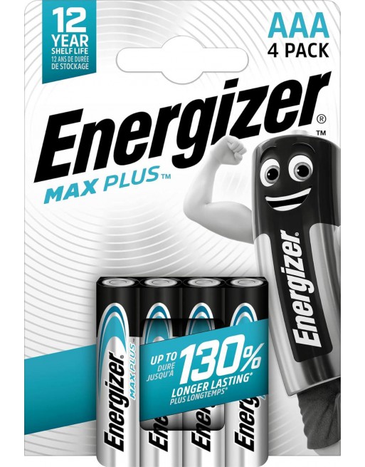 ENERGIZER BLISTER 4 PILAS MAX PLUS AAA 7638900437461