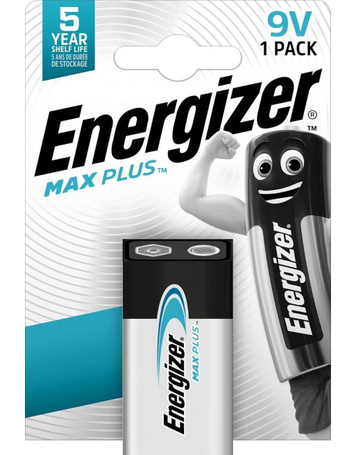 ENERGIZER BLISTER 1 PILA MAX PLUS 9V 7638900423389
