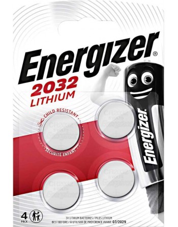ENERGIZER BLISTER 4 PILAS BOTON LITIO CR2032 7638900450361