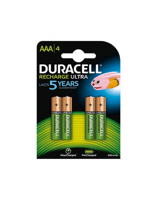 DURACELL BLISTER 4 PILAS RECARGABLES STAYCHARGE AAA - 894784