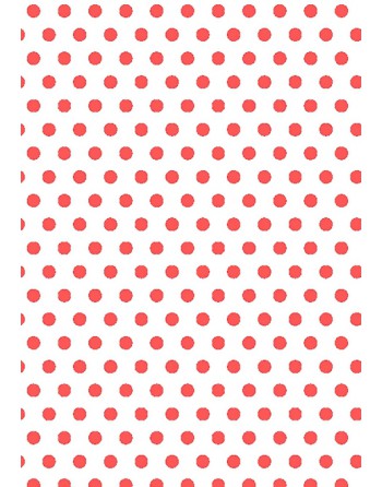 A IMC 500 HOJAS DE PAPEL DE SEDA 50X70 IMAGEN FANTASIA TOPO ROJO 84-8095070-1