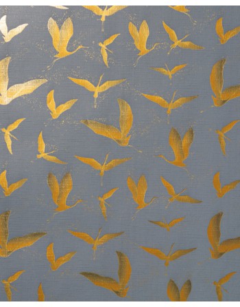 A IMC PAPEL DE REGALO EN BOBINA DE 100 MTS EN PAPEL GOFRADO CON TEXTURA DISE?O CIGUE?A GRIS 84-70270100-1