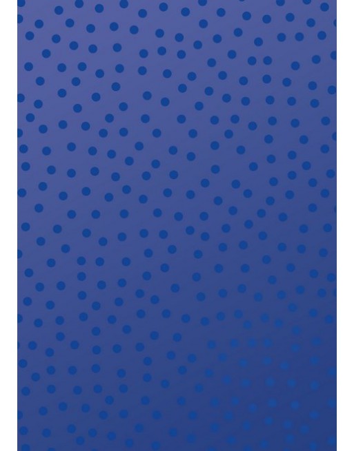 A IMC PAPEL DE REGALO EN BOBINA DE 100 MTS EN CELULOSA SATINADA DISE?O FANTASIA TOPO PEQUE?O AZUL 84-302100-1