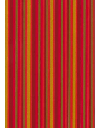 A IMC PAPEL DE REGALO EN BOBINA DE 100 MTS EN CELULOSA SATINADA DISE?O FANTASIA LISTADO ROJOS 84-302100-1