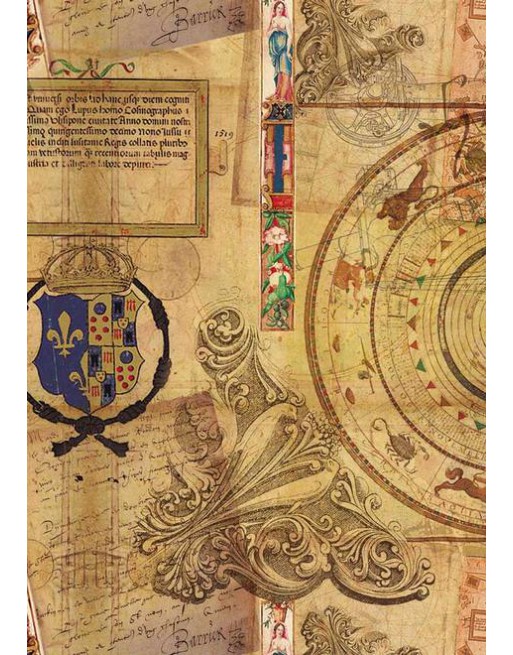 A IMC PAPEL DE REGALO EN BOBINA DE 100 MTS EN CELULOSA SATINADA DISE?O FANTASIA PAPIRO 84-302100-1