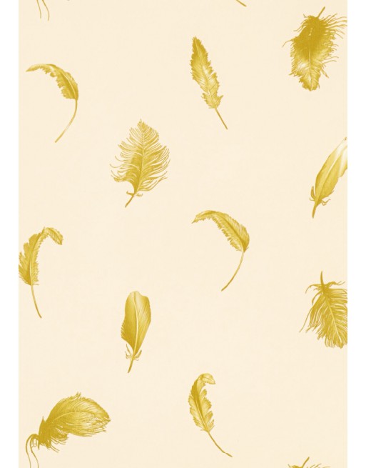 A IMC PAPEL DE REGALO EN BOBINA DE 100 MTS EN CELULOSA SATINADA DISE?O FANTASIA PLUMAS CREMA 84-302100-1