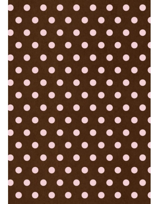 A IMC PAPEL DE REGALO EN BOBINA DE 100 MTS EN CELULOSA DISE?O FANTASIA UNA CARA TOPO MEDIANO MARRON 84-403100-1