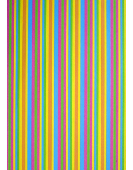 A IMC PAPEL DE REGALO EN BOBINA DE 100 MTS EN CELULOSA DISE?O FANTASIA UNA CARA LISTADO AMARILLO 84-403100-1