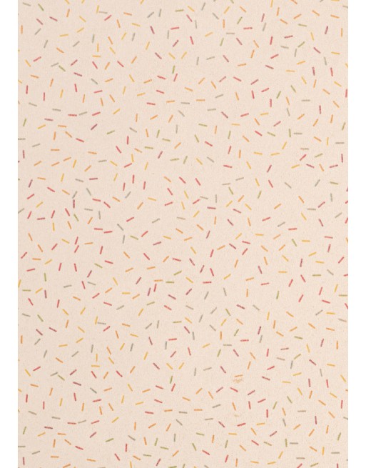 IMC PAPEL DE REGALO EN BOBINA DE 100 MTS EN KRAFT SATINADO CON DISE?O BACTERIAS CREMA 84-407100-1