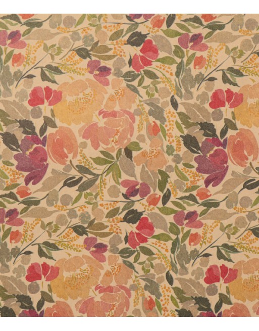 A IMC PAPEL DE REGALO EN BOBINA DE 100 MTS EN KRAFT SATINADO CON DISE?O HOJAS JARDIN KRAFT 84-407100-1