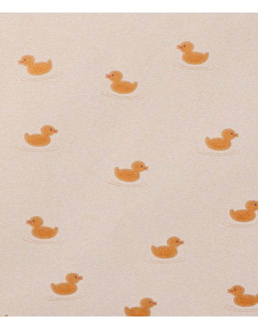 A IMC PAPEL DE REGALO EN BOBINA DE 100 MTS INFANTIL EN KRAFT SATINADO CON DISE?O PATITO BLANCO 84-407100-1