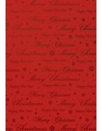 IMC PAPEL DE REGALO EN BOBINA DE 100 MTS NAVIDAD EN PAPEL GOFRADO CON TEXTURA DISE?O MERRY CHYSTMAS 84-70270100-1