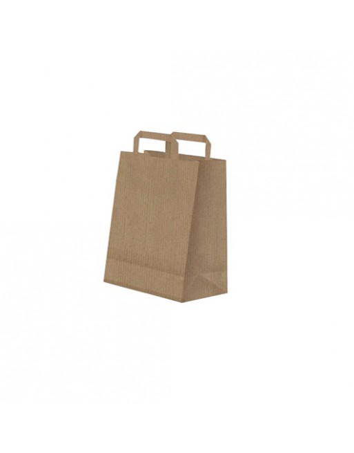 IMC BOLSAS KRAFT CON ASA PLANA DE BASE ESTRECHA ESTANDAR MEDIDA 24 X 23 +10 CAJA DE 250 84-2042423