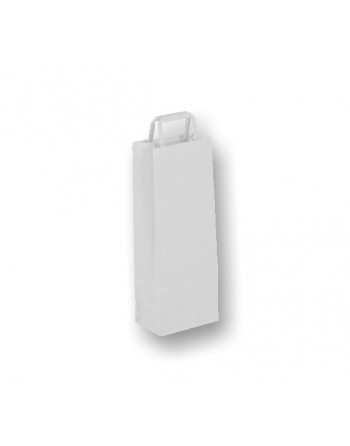 A IMC BOLSAS BLANCA PARA BOTELLA CON ASA PLANA ANONIMA MEDIDA 14 X 36 + 9 CAJA DE 250 84-2071436BA
