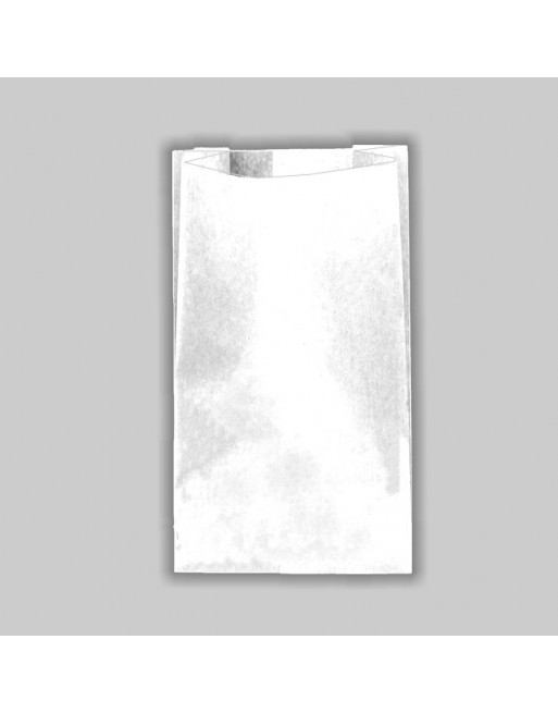 A IMC SOBRE DE PAPEL BLANCO ANONIMO DE 35 GR. PARA EL COMERCIO EN GENERAL - PANADERIA. MEDIDA 24 X 43 + 7 CAJA DE 1000 84-108244