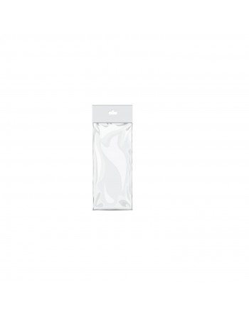 A IBP BOLSA POLIETILENO CON SOLAPA ADHESIVA CON REFUERZO Y EUROTALADRO MEDIDA 6,5X17 CM 5000 UNID ID-25/16/010