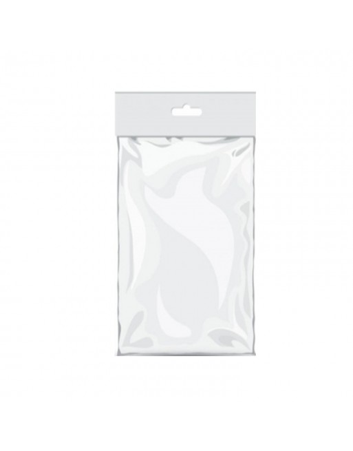 IBP BOLSA POLIETILENO CON SOLAPA ADHESIVA CON REFUERZO Y EUROTALADRO MEDIDA 16X30 CM 2000 UNID ID-25/16/090