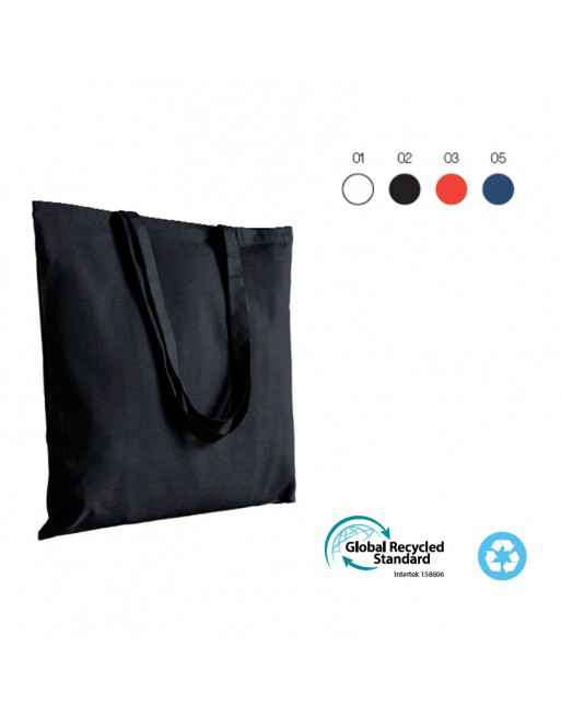 BOLSA DE ALGOD?N/POLI?STER RECICLADO 180 G/M2, ASAS LARGAS. 24103