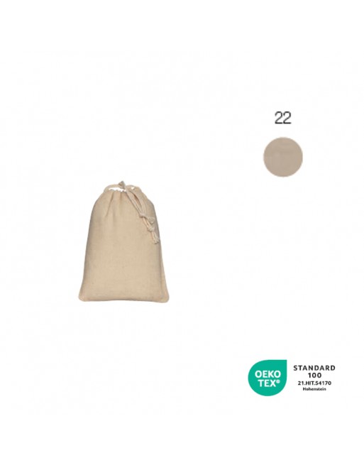 BOLSA DE ALGOD?N 120 G / M2, 10 X 14 CM 1912022