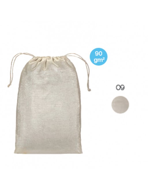 BOLSA PARA REGALO DE POLIALGOD?N BRILLANTE, 90 G/M2, CON CIERRE DE CORD?N 24127