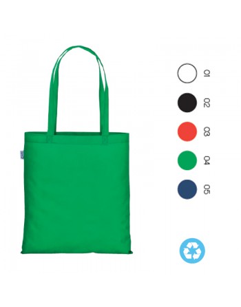 BOLSA DE PET RECICLADO 80 G/M2, ASAS LARGAS. 22104