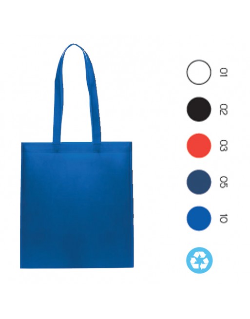 BOLSA TERMOSOLDADA DE R-PET 70 G/M2, ASAS LARGAS. 24110