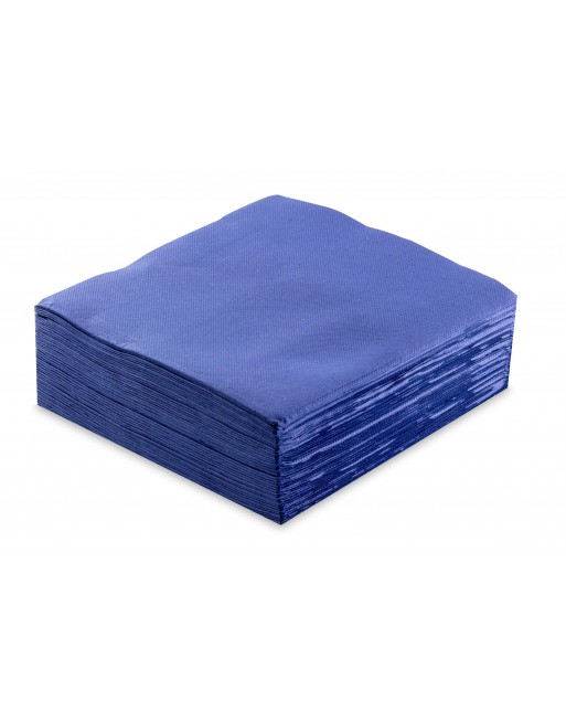 NUPIK 50 SERVILLETAS 2C 40X40 KRAFT 4 PLIEGES 20X20 AZUL 105124