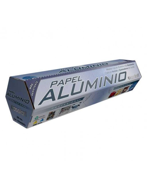 MULTIMARCA CAJA 7 ROLLOS PAPEL ALUMINIO HEXA +RESIST. 290MMX1200GR - 180069