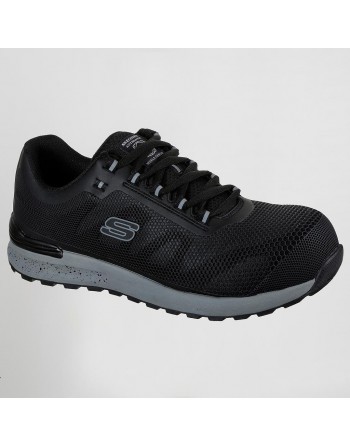 SKECHERS ZAPATO SEGURIDAD BULKLIN-BRAGOO NEGRO TALLA 44 SK200053EC-001-44