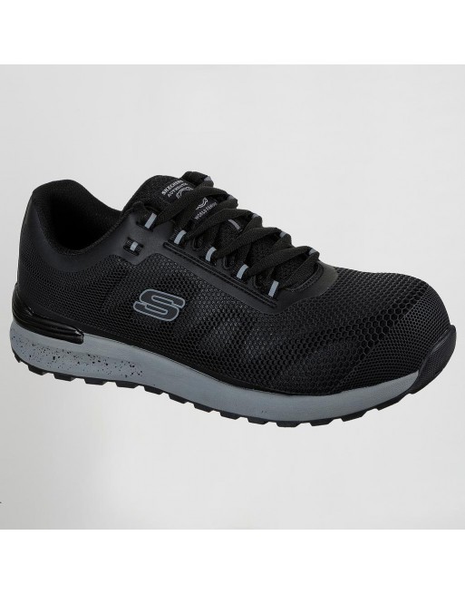 SKECHERS ZAPATO SEGURIDAD BULKLIN-BRAGOO NEGRO TALLA 41 SK200053EC-001-41