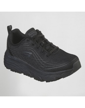 SKECHERS ZAPATILLAS TIPO DEPORTIVA ANTIDESLIZANTE MAX CUSHIONING ELITE NEGRA TALLA 35 SK108016EC-001-35