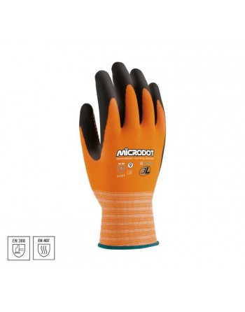 3L GUANTES SEGURIDAD EN DIVESOS ASPECTOS MECANICOS ANTIDESLIZANTE MICRODOT WX-666 TALLA 6 WX-666 T.6