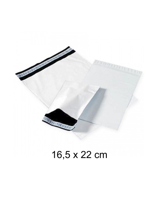 IBP SOBRES OPACOS DE SOLAPA AUTOADHESIVA ALTA RESISTENCIA PARA ENVIO DE MERCANCIAS Y MENSAJERIA 16,5x22 CM 1000 UNID ID-21/25/01