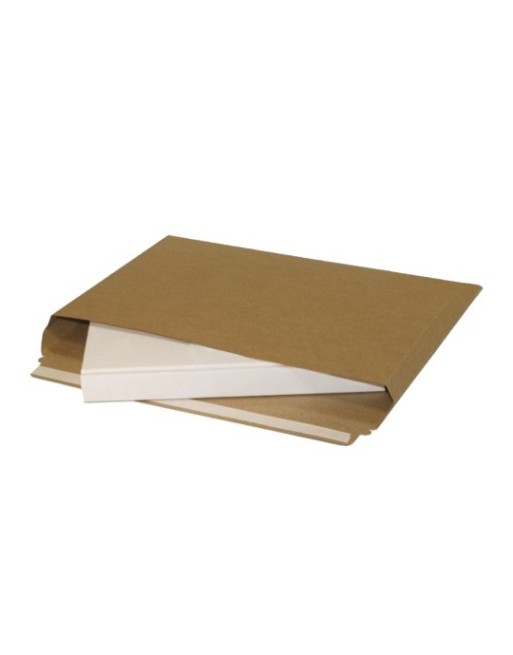 A IBP SOBRES PAPEL E-COMMERCE KRAFT CON UNA SOLAPA ADHESIVA FUELLE Y TEAR OFF MEDIDA 40X27,8 CM 250 UNID ID-19/50/200