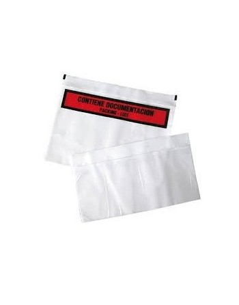 MMC 1000U SOBRES TRANSPARENTE PORTA DOCUMENTOS IMPRESO 240X180MM - SP2418