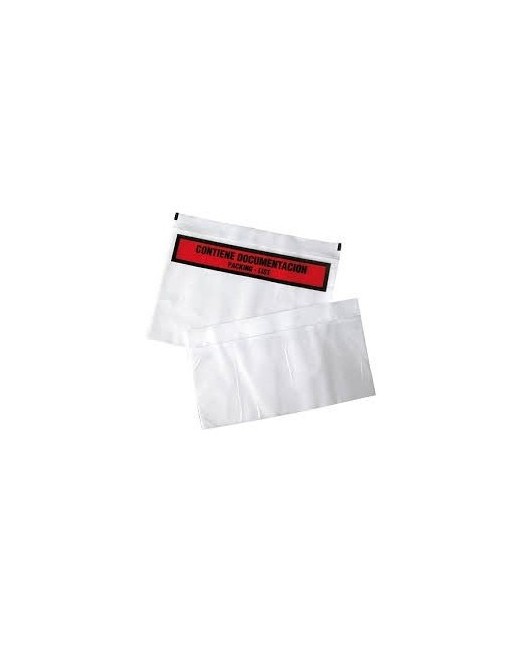 MMC 1000U SOBRES TRANSPARENTE PORTA DOCUMENTOS IMPRESO 240X180MM - SP2418