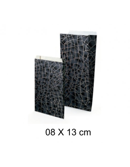A IMC SOBRE DISE?O METALIZADO GOFRADO PARA SERVICIO COMERCIAL BASE DE CELULOSA BLANCA 60 GR. MEDIDA 8 X 13 CAJA DE 50 SIN FUELLE