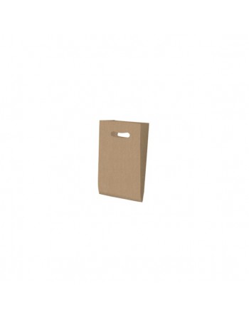 A IMC SOBRE BOLSA DE ASA TROQUETADA KRAFT NATURAL PARA SERVICIO COMERCIAL 50 GR. MEDIDA 18 x 29 + 6 CAJA DE 250 84-2151829