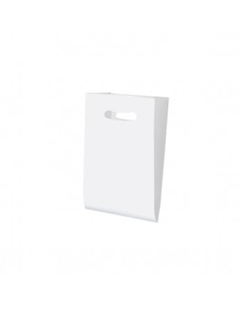 A IMC SOBRE BOLSA DE ASA TROQUETADA BLANCA PARA SERVICIO COMERCIAL 50 GR. MEDIDA 31 x 47 + 7 CAJA DE 250 84-2143147